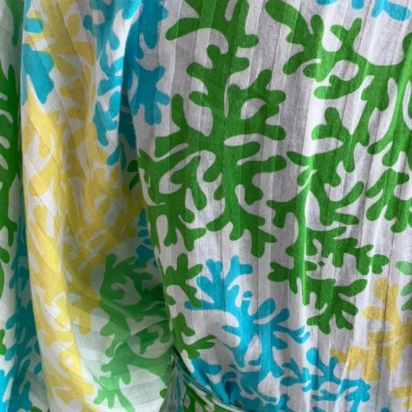 Lilly Pulitzer Multicolor Floral V-Neck Blouse - Picture 5 of 11